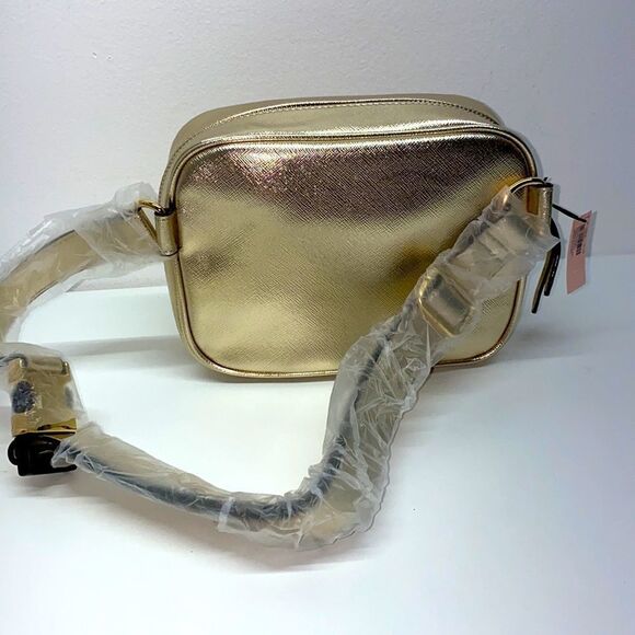 NWT Victorias Secret Gold Palm Tree 🌴 Belt Bag - Picture 10 of 14